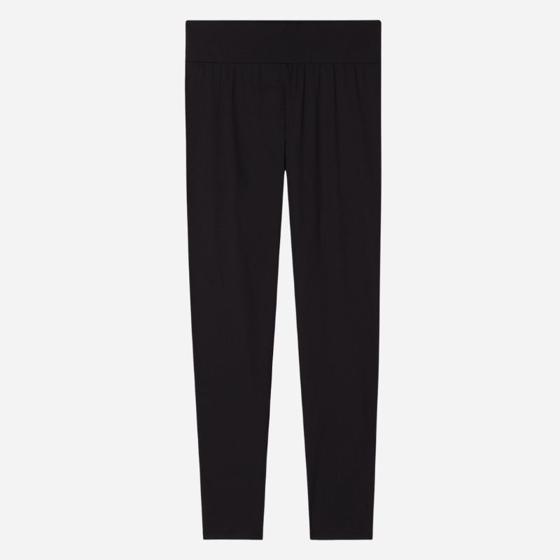 плоские леггинсы Calzedonia Active черного цвета