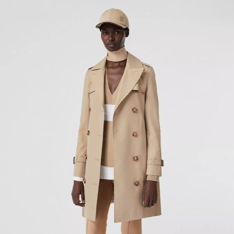 Короткий тренч Burberry Islington