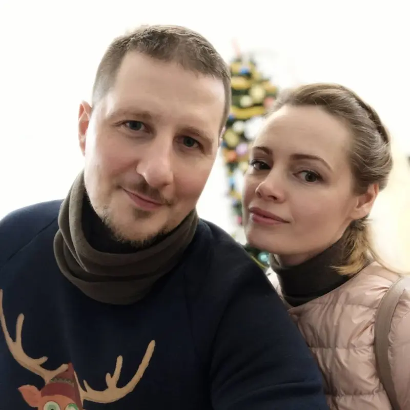 Анна Миклош и Владимир Шпомер