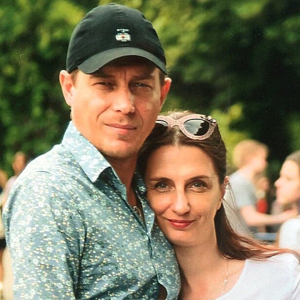 Александр Бухаров с женой Еленой Медведевой