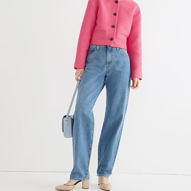 Джинсы J Crew Slouchy-Straight Dad Jean