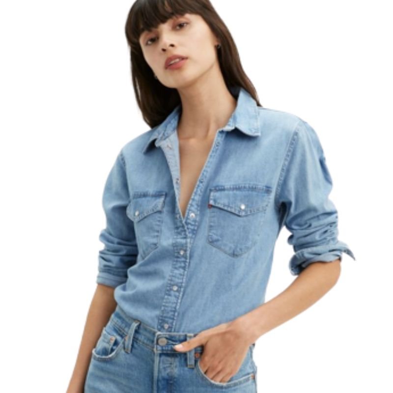 Джинсовая рубашка Levi's Premium Essential в стиле вестерн
