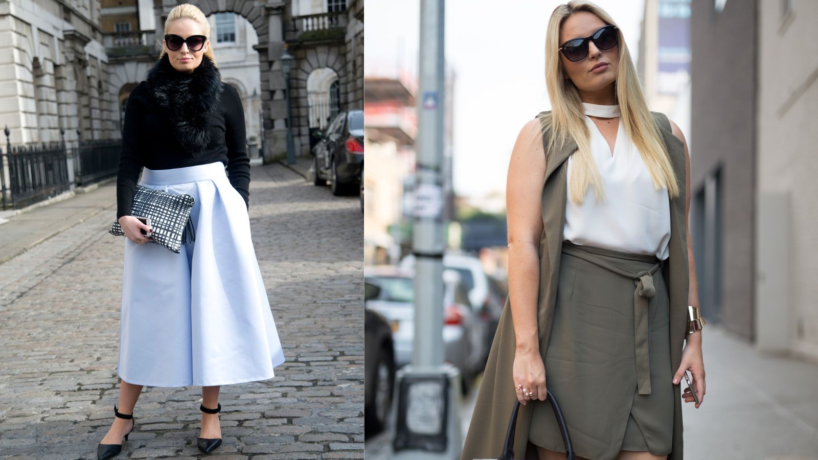 Уличный стиль Луизы О'Рейли на LFW