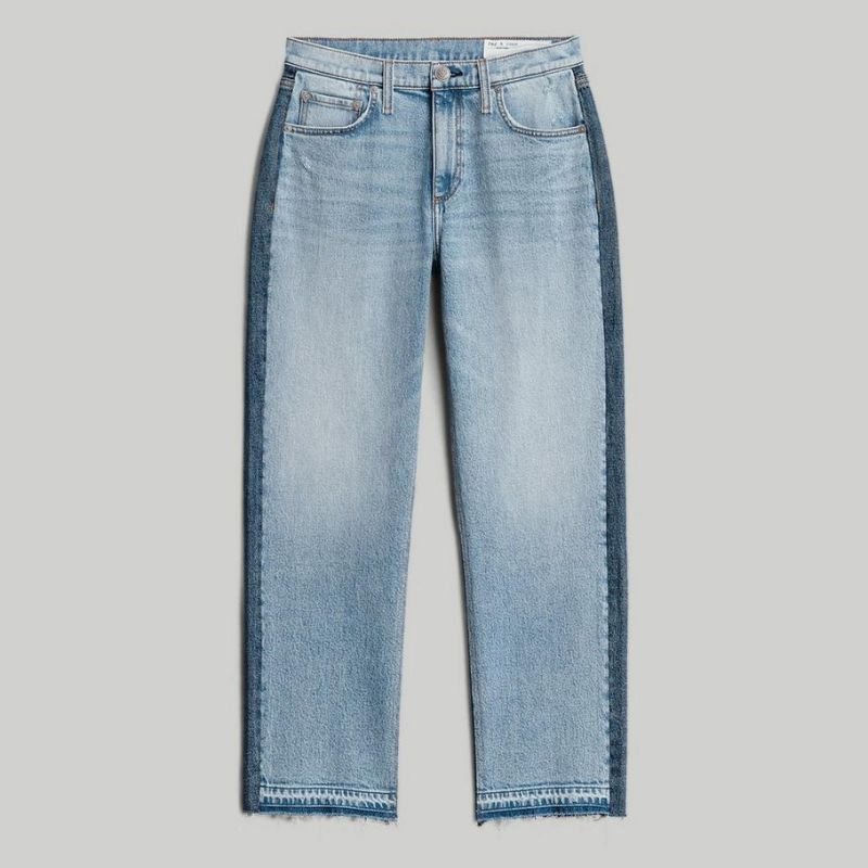 плоская посадка Rag & Bone Harlow Jeans