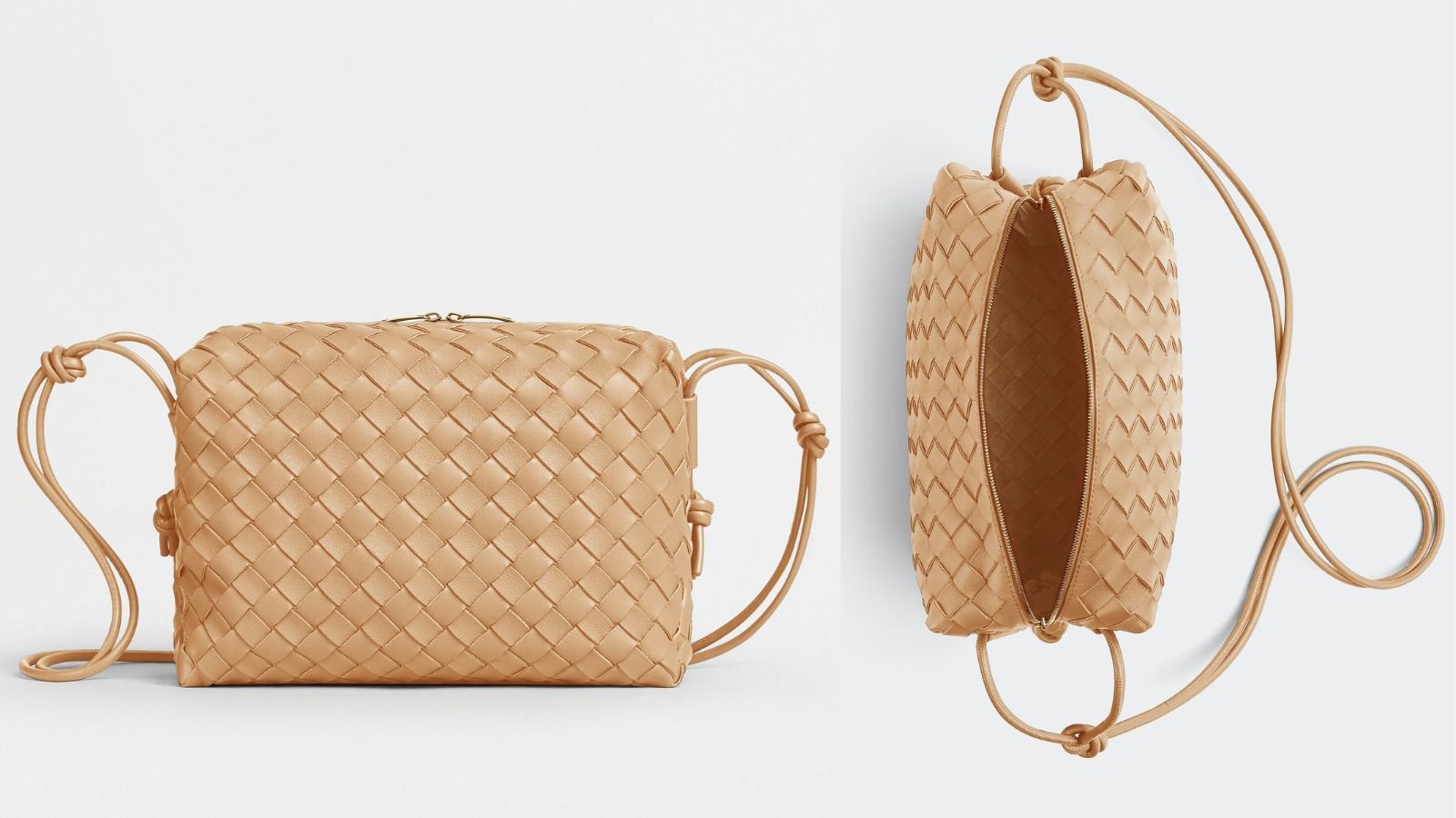 композитная сумка Bottega Veneta Mini Loop Camera Bag