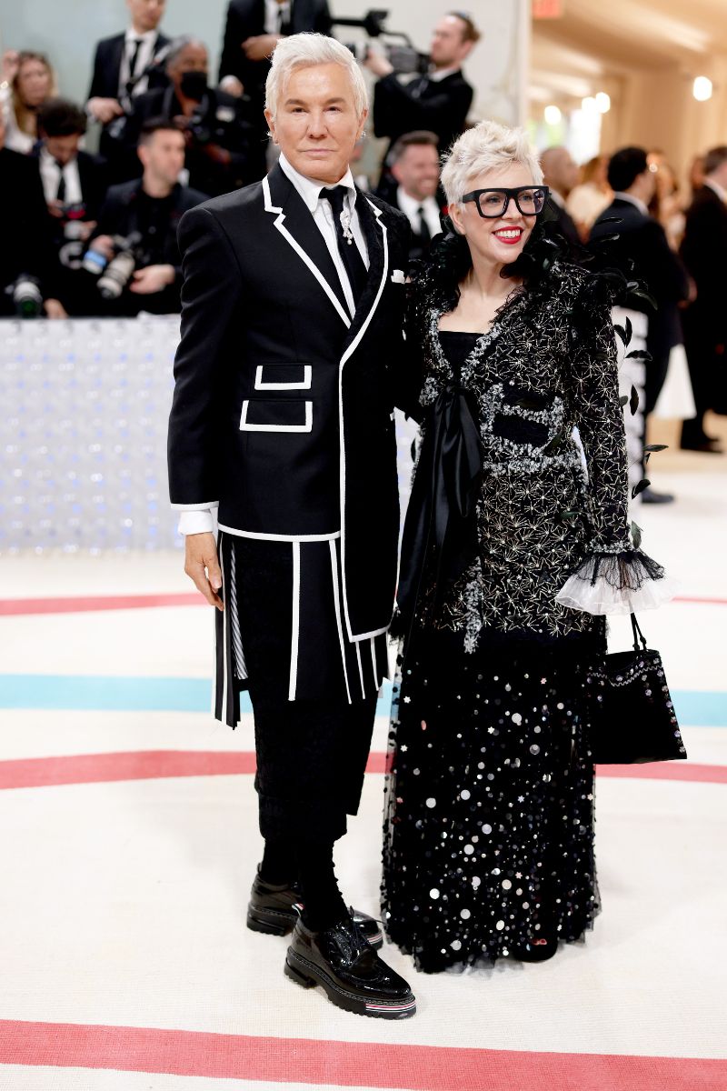 Баз Лурманн и Кэтрин Мартин на Met Gala