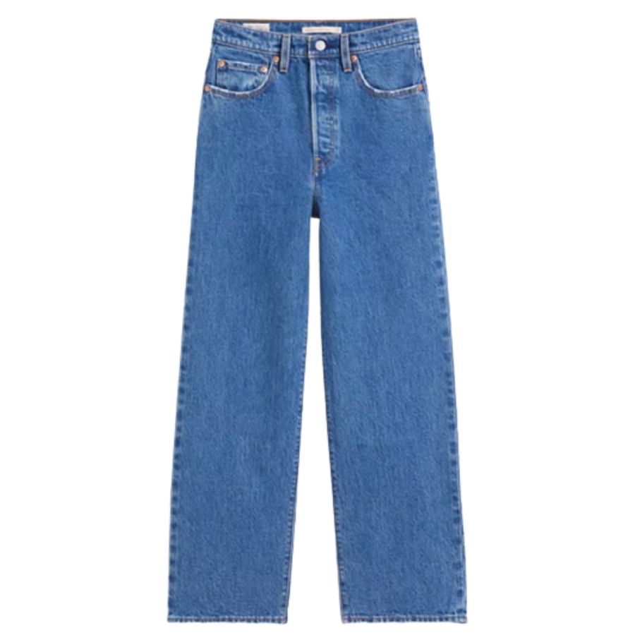 Прямые джинсы до щиколотки Levi's в рубчик