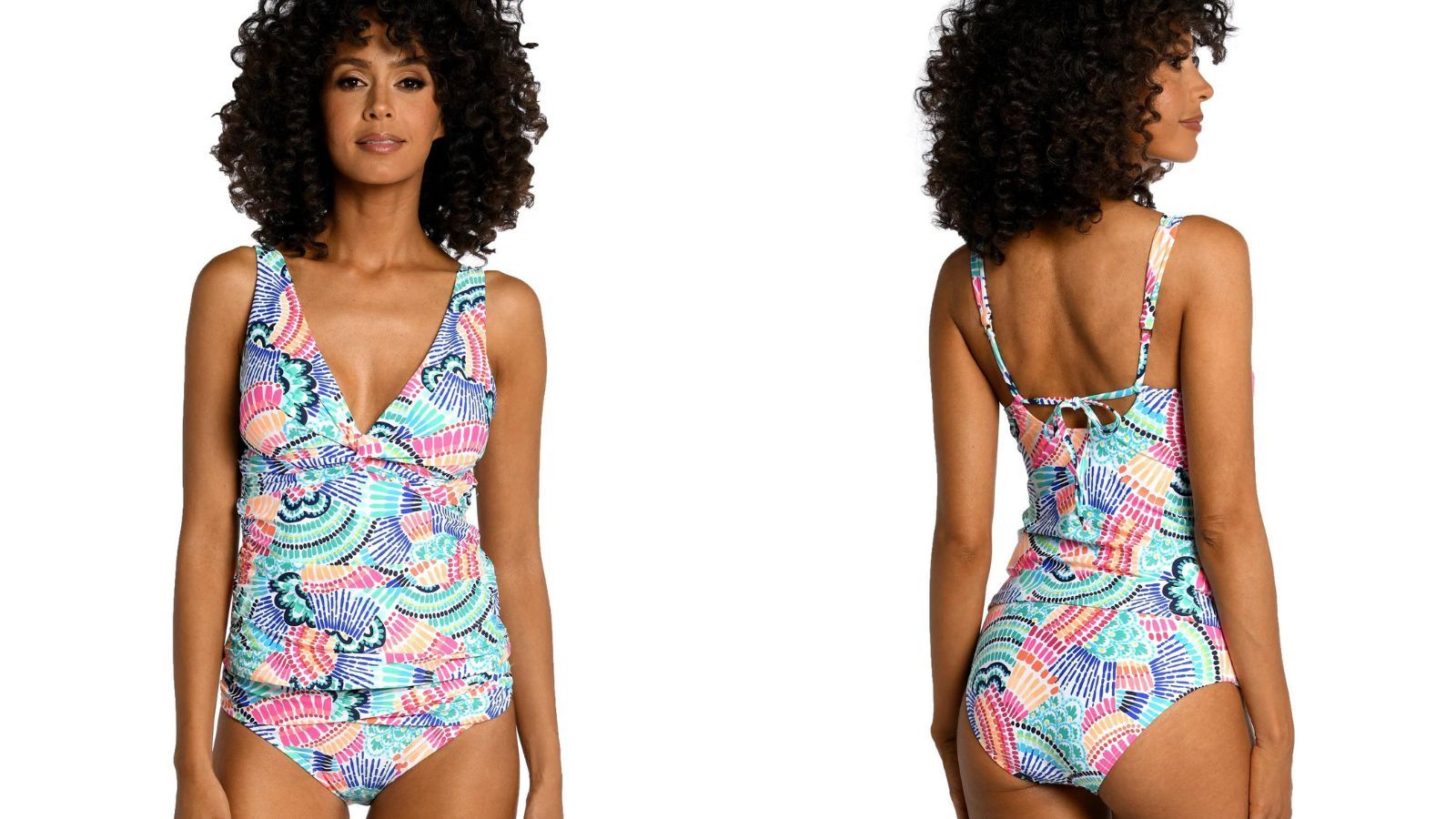 La Blanca Wave of Color Twist Twist Twist Tankin