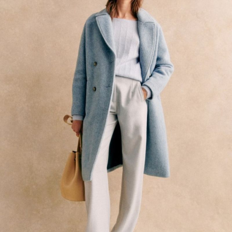 шерстяное пальто Sezane Jim